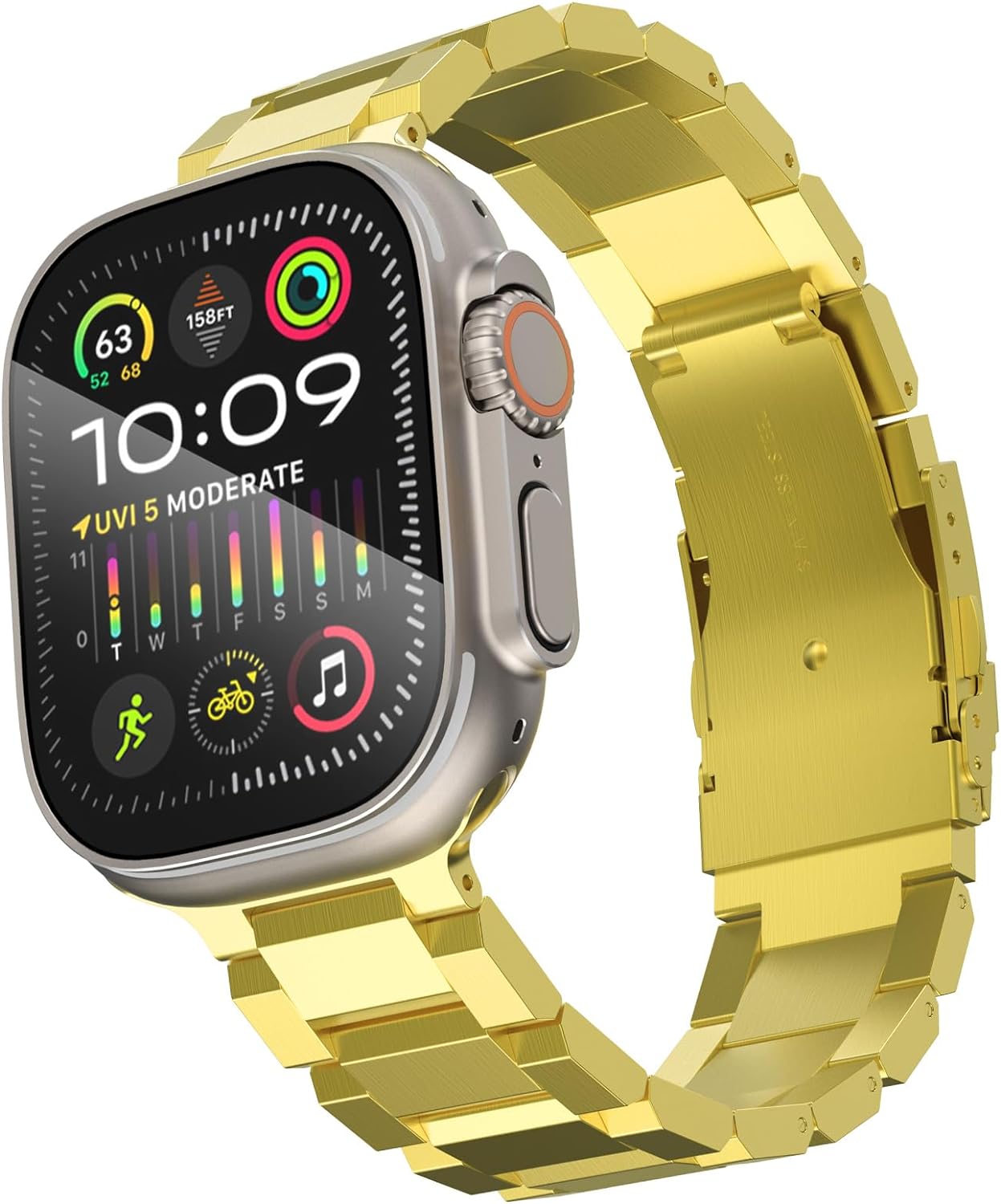 Titanium Metal Watchband for Apple Watch