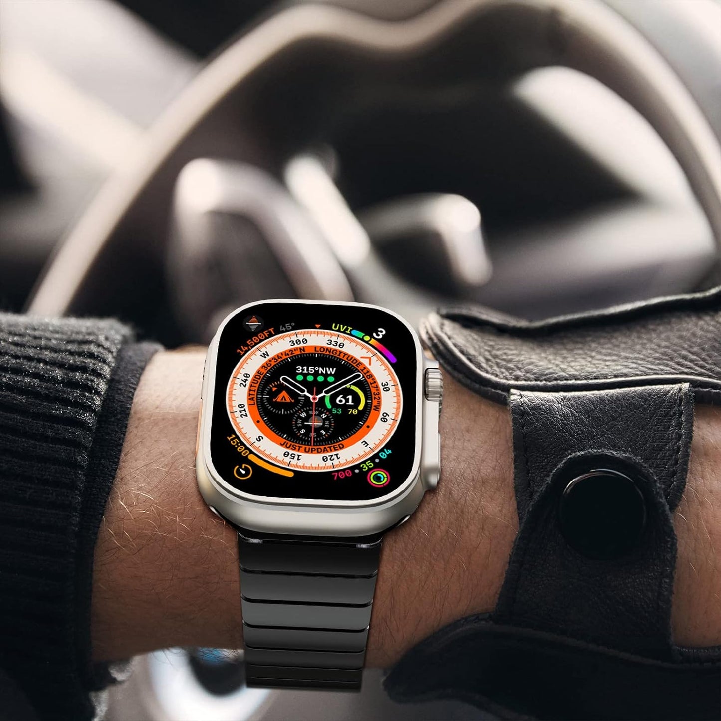 Titanium Metal Watchband for Apple Watch