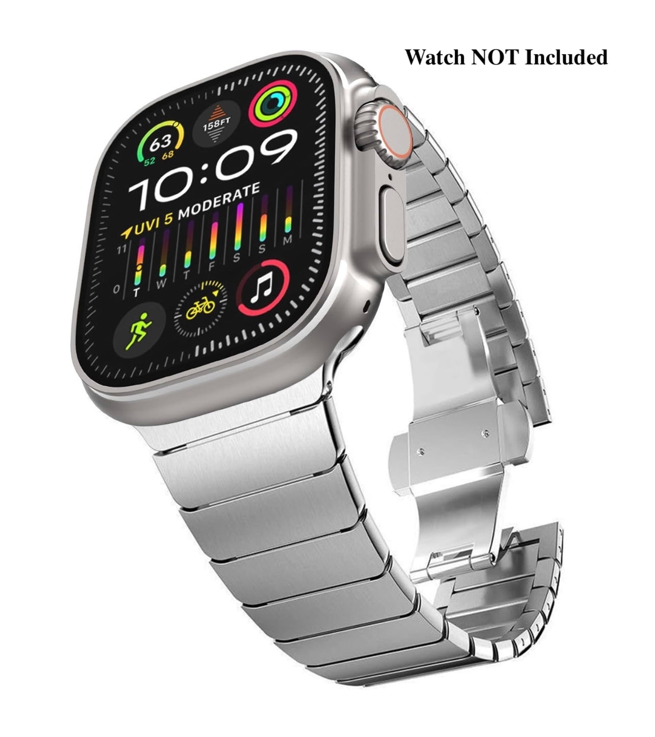 Titanium Metal Watchband for Apple Watch